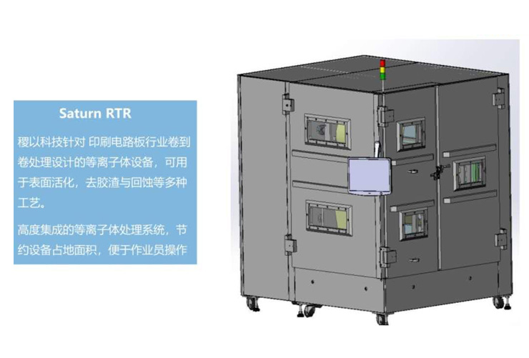 Flexible circuit board roll-to-roll plasma treatment